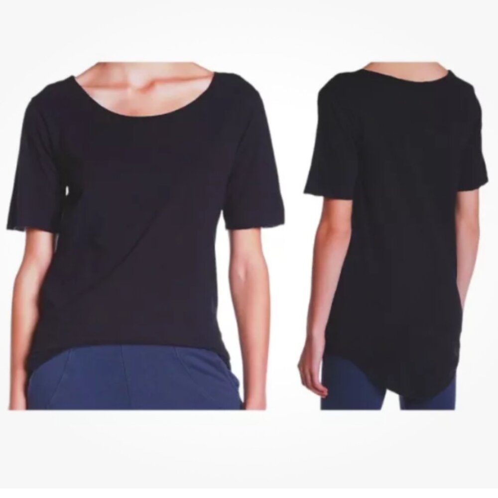 Fine by Superfine Raw Edge Jersey Tee M